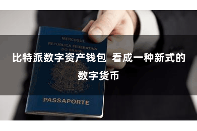 比特派数字资产钱包  看成一种新式的数字货币