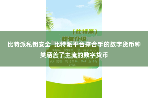 比特派私钥安全  比特派平台撑合手的数字货币种类涵盖了主流的数字货币