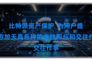比特派资产保护  为用户提供愈加天真各种的金钱照应和交往作事