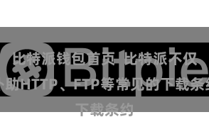 比特派钱包首页  比特派不仅补助HTTP、FTP等常见的下载条约