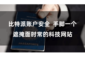 比特派账户安全  手脚一个遮掩面时常的科技网站