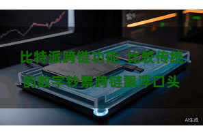 比特派跨链功能  比较传统的数字钞票跨链飘浮口头